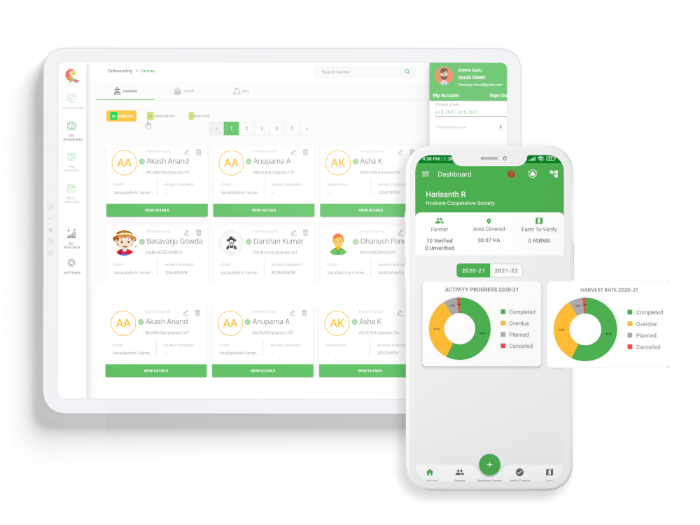 food traceability, food supply chain, blockchain traceability, agriculture traceability software