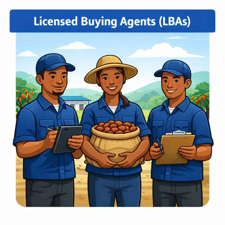 Digitizing Cocoa Procurement Across Licensed Buying Agents, Digitizing Cocoa Procurement for Licensed Buying Agents, Digitizing Cocoa Procurement for LBAs