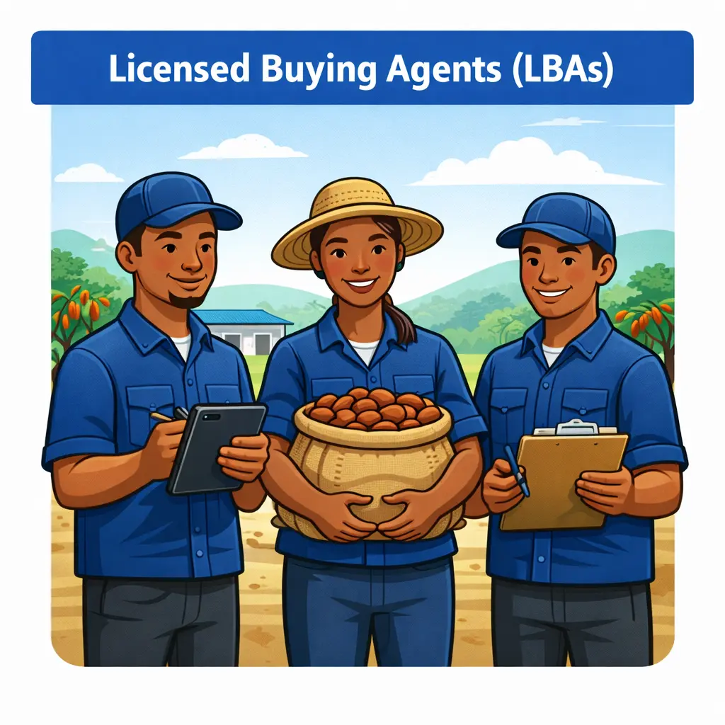 Digitizing Cocoa Procurement Across Licensed Buying Agents, Digitizing Cocoa Procurement for Licensed Buying Agents, Digitizing Cocoa Procurement for LBAs